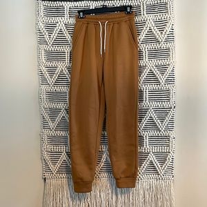 Rust sweatpants